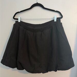 Offline by aerie black mini bubble skort
